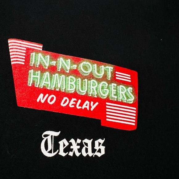 In-N-Out Burger black unisex short sleeve t-shirt size medium - Picture 4 of 7